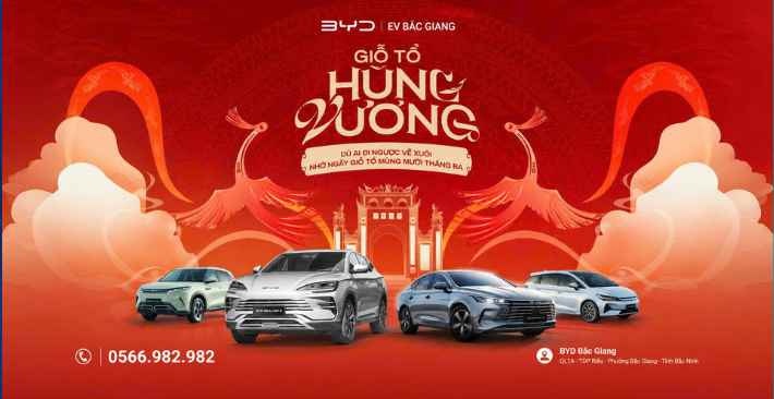 Giỗ Tổ Hùng Vương - BYD Bắc Giang tri ân cội nguồn
